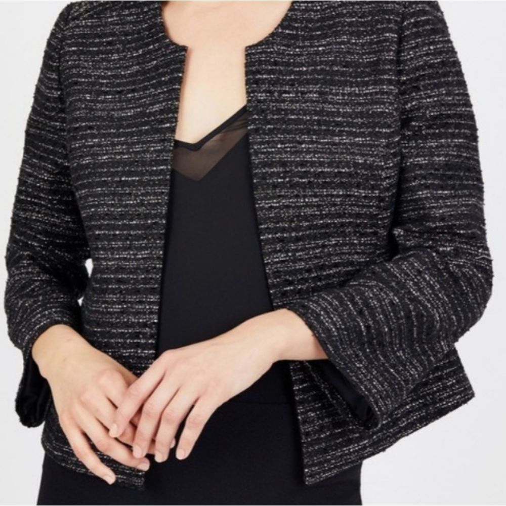 🌟final price | Metallic Tweed Jacket Blazer | M